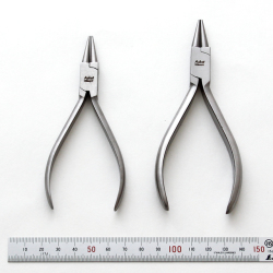 ラウンドノーズプライヤー（ドイツ製）　Ｓ／Ｍ