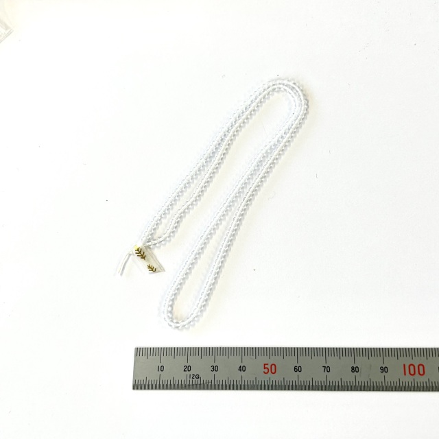 水晶 2.5mm 40cm連 水晶 2.5mm 40cm連