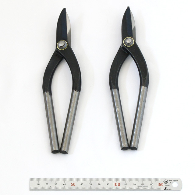 日金工直刃ハサミ／ メール便可 ] 金切りばさみ 直刃 180mm 【 金属 工具 鋏 ハサミ