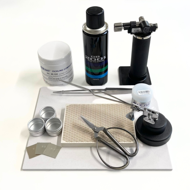 初級ロー付けセット （高性能ガスバーナーセット）