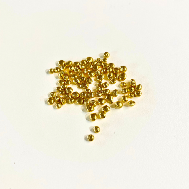 純金 つぶ金｜高品質24Kゴールド粒 金工・鋳造・彫金
