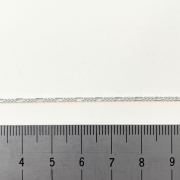SV フィガロチェーン　約幅１．４ｍｍ　線径０．５ｍｍ　カット販売