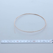 Ｋ１０丸線ややピンク色　０．８ｍｍ（１cm単位）