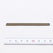 ピンブローチ用針　洋白（線径１．０×長さ８０ｍｍ）５本セット