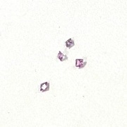 ピンクサファイヤ　　２ｍｍ　プリンセスカット