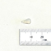 ブローチ用セーフティキャッチ　しずく型シリコン　２個入