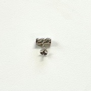 SV ひも用金具　２．５ｍｍ用　ヒートン付き