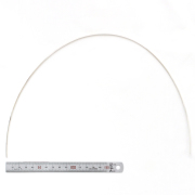 純銀○丸線　２．５ｍｍ　（５０cm入 ・ １０ｃｍ入）