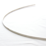 950銀　甲丸線　幅１．９ｍｍ×高さ１．０ｍｍ　（５０ｃｍ入 ・ １０ｃｍ入）