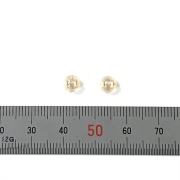 Ｋ１８　ピアスキャッチ シリコンゴム　０．６５から０．８mm用