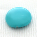 ターコイズ　オーバル１４ｍｍ