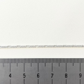 ハザイ　SV フィガロプチェーン　線径 ０．５×１．４ｍｍ - ３９ｃｍ