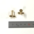 カフス　金メッキ ２個入　