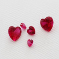 合成ルビー　４ｍｍ　ハートカット