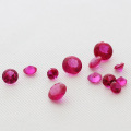 合成ルビー　ラウンドカット