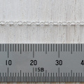 ハザイ　SV 丸アズキ粗目チェーン　線径 ０．４５mm - ９７ｃｍ・１４ｃｍ