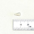 ブローチ用セーフティキャッチ　しずく型シリコン　２個入