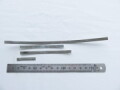 端材　950銀平角線　 厚み0.5ｍｍ　幅7ｍｍ
