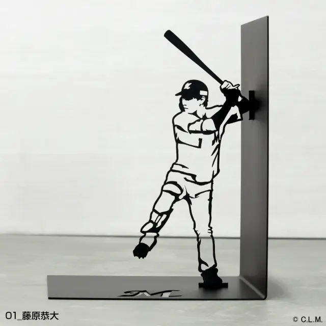 千葉ロッテマリーンズ ブックエンド/◆01_藤原恭大