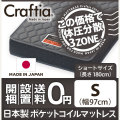 日本製 ポケットコイル マットレス スリーハーモニー シングルショート