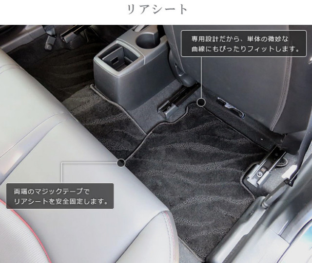 DK様マットシートセット YOURS フロンクス 専用 3Dマットセット ペダルマット マット下