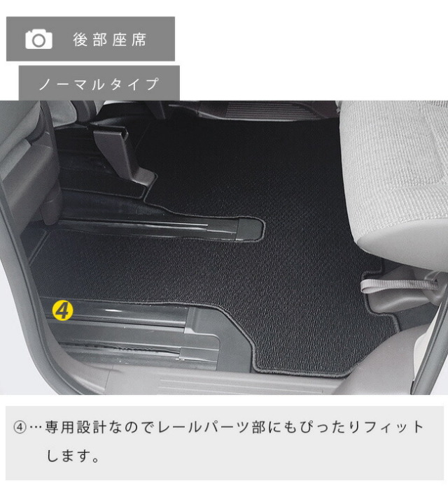 nbox フロアマット ラゲッジマット STDシリーズ jf3 jf4 ホンダ