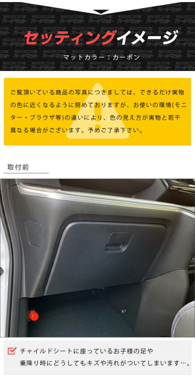 ホンダ ステップワゴン RP1 RP2 RP3 RP4 RP5 ガードマット キック