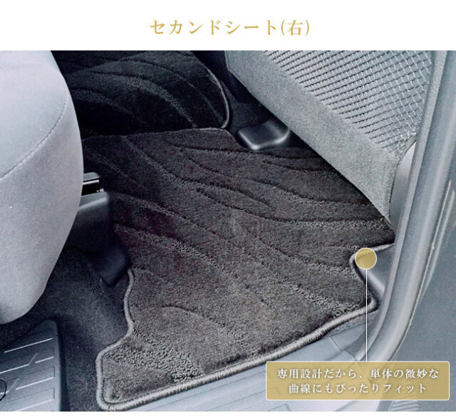 に適用 プラド ラゲッジマット 5人乗り 7人乗り 2018年-2023年 車のトランクマット 150系プラド 内装カーゴマット P