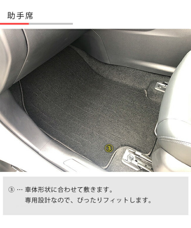 ハリアー 80系 フロアマット ラゲッジマット セット NAシリーズ