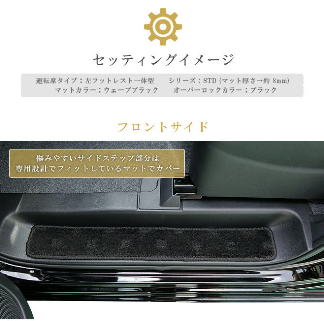 セレナ c27 e-power サイドステップマット PMシリーズ 日産 専用 車用