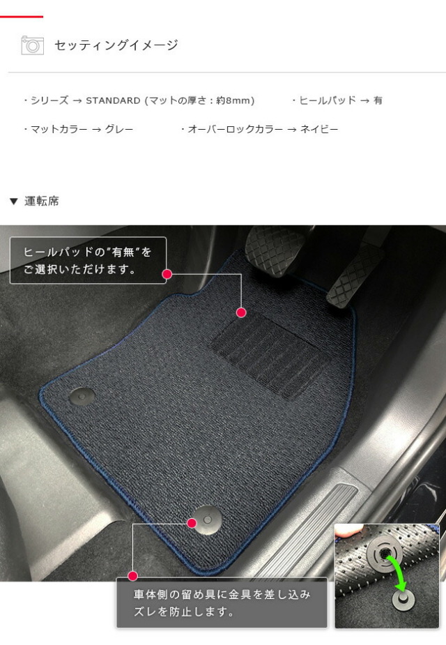 VW T-クロス PMマット フロアマット 内装カスタム