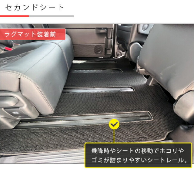 ホンダ ステップワゴン RP6 RP7 RP8 ラグマット DXシリーズ STEP WGN ホンダ ステップワゴン RP6 RP7 RP8 ラグマット DXシリーズ STEP WGN