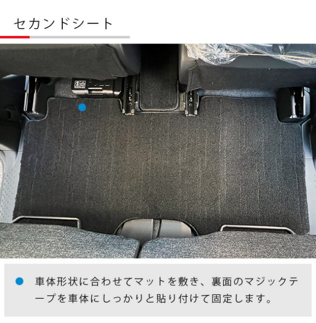 トヨタ シエンタ フロアマット 10系 7人乗り ラバーシリーズ MXPC10G