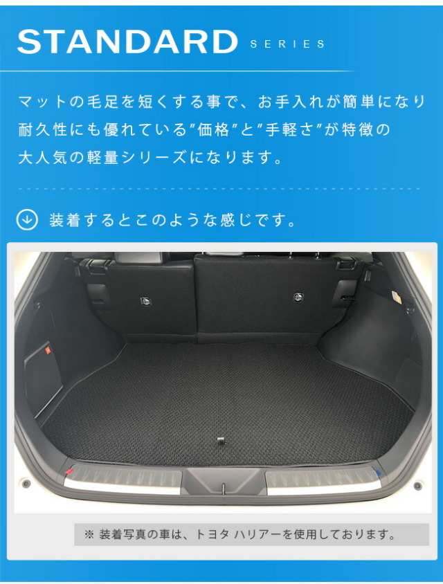 ステップワゴン ラゲッジ(トランク)マット カー用品 STDマット