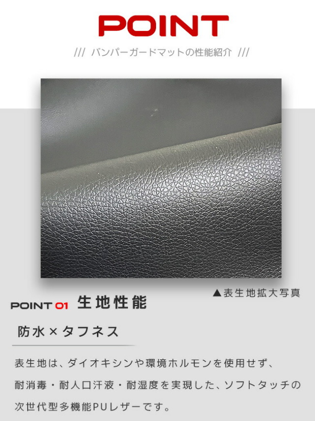 スズキ アルト HA37S HA97S バンパーガードマット キックガード 専用