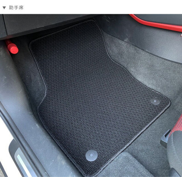 AUDIQ2フロアマットGA系STDマットアウディ内装カスタムカー用品パ