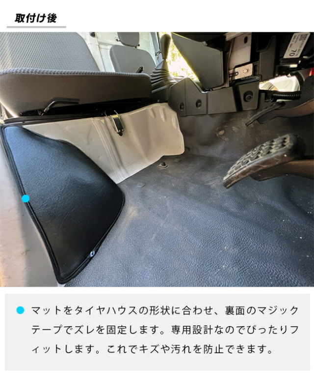 スバルサンバートラックグランドキャブガードマットキックガード