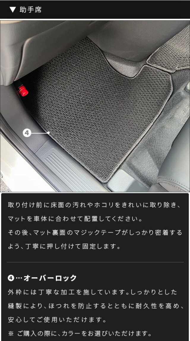 ホンダ新型フリードフロアマットDXシリーズGT系6人乗りHV車7人乗
