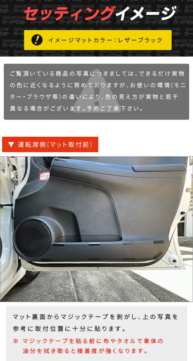 ホンダエヌワンJG3JG4ガードマットキックガードフロントドアトリ