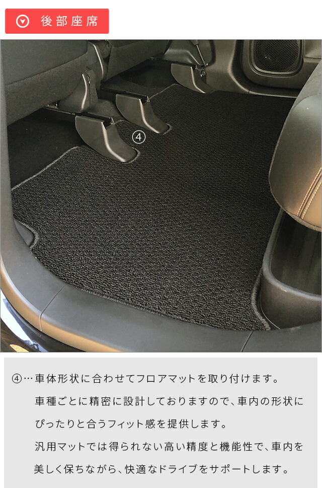 ホンダ N-WGN jh3 jh4 フロアマット ラゲッジマット JH3 JH4 Honda