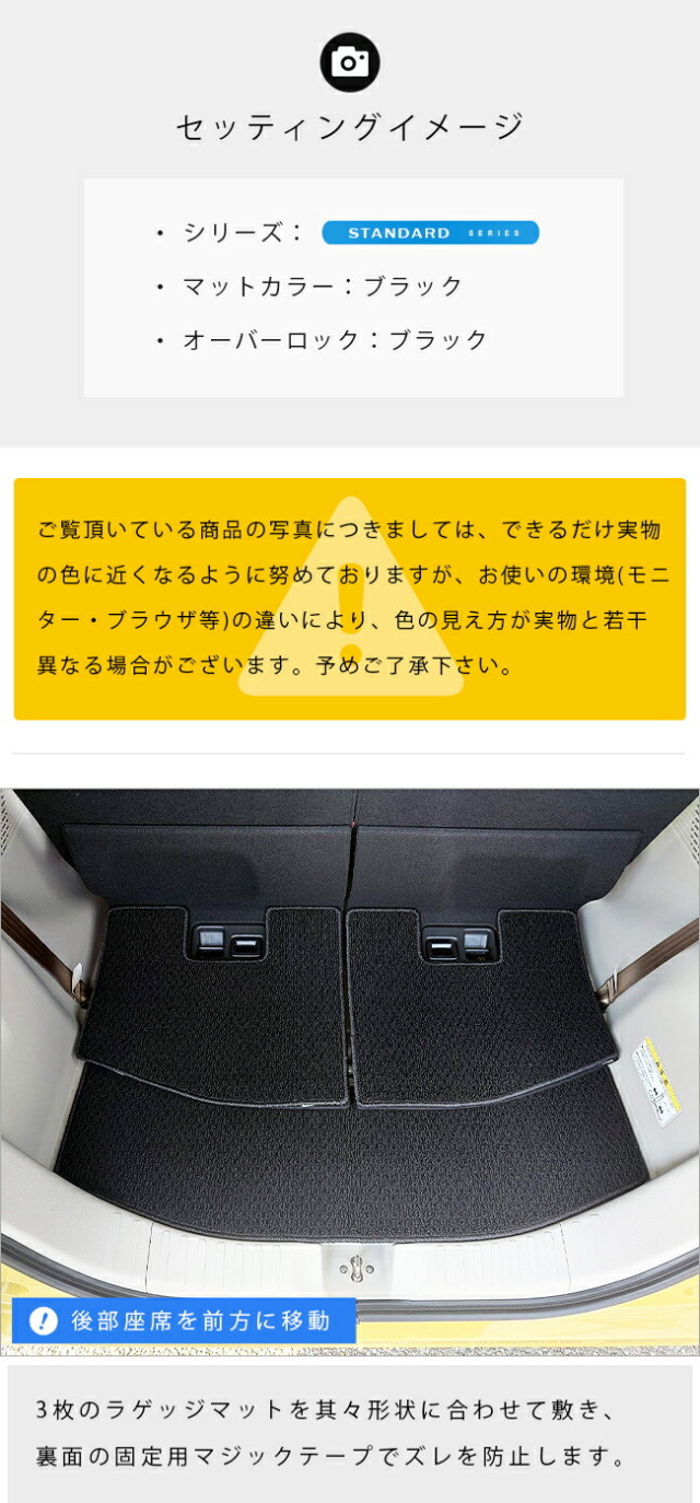 n-boxラゲッジマットDXシリーズjf5jf6ホンダnbox専用車用アクセサ