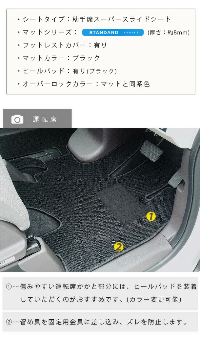 ホンダnboxフロアマットjf3jf4LXマットカスタムラグジュアリーN-