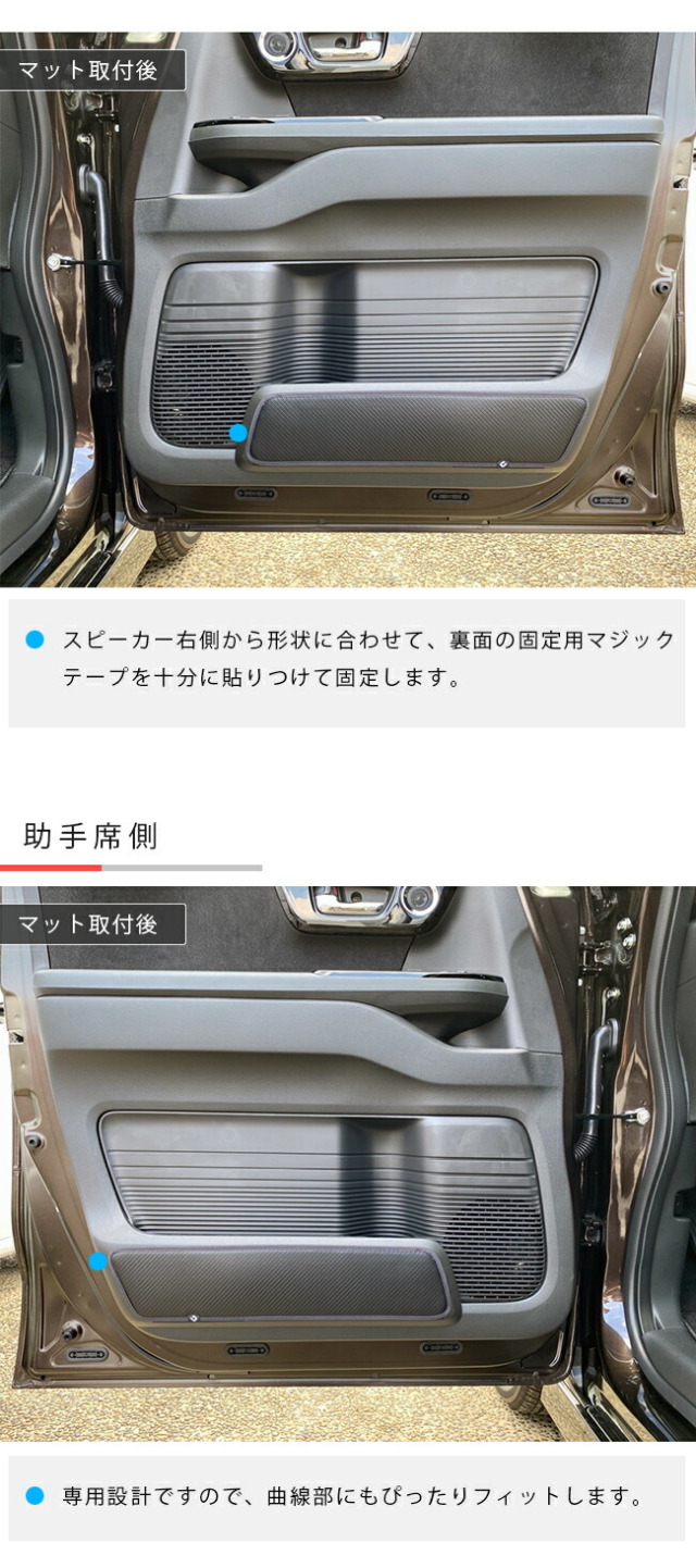 ホンダエヌボックスガードマットキックガードフロントドアトリム