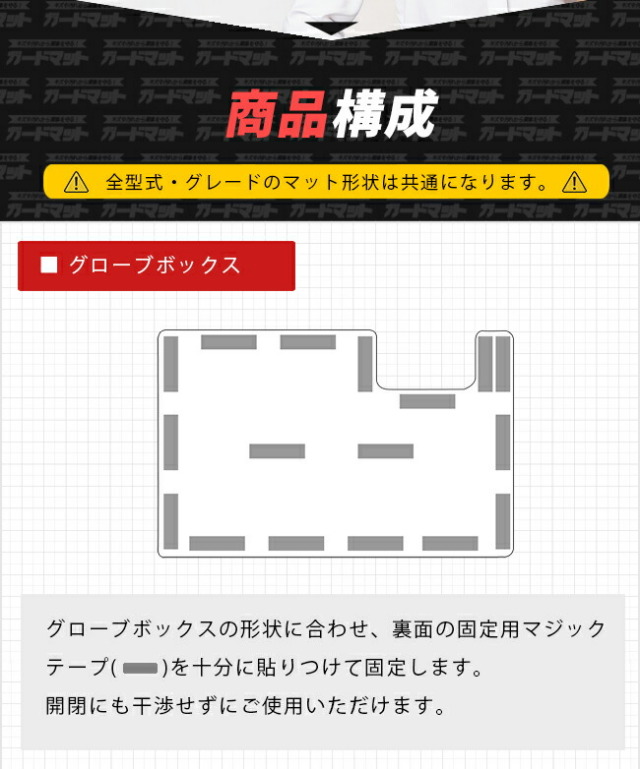 ホンダステップワゴンガードマットセットキックガードグローブボ