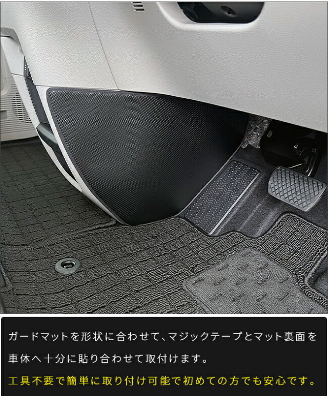 ホンダステップワゴンRP6RP7RP8ガードマットキックガードフロント