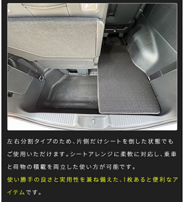 ホンダ ステップワゴン RP6 RP7 RP8 ラゲッジマット サードシート収納