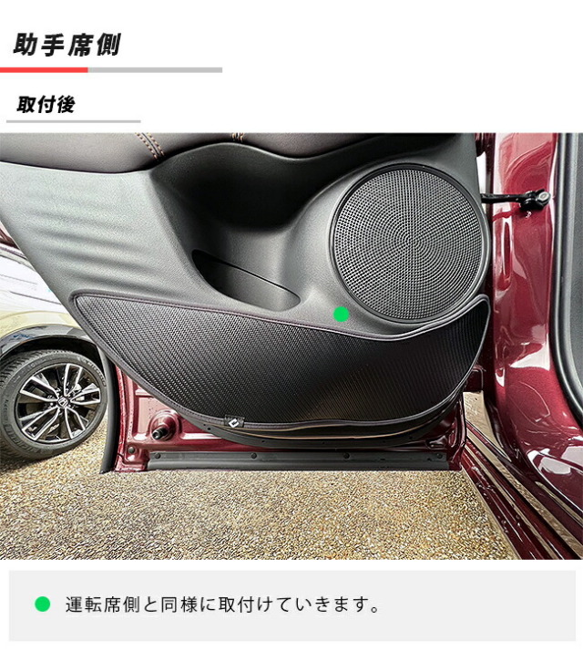 ホンダZR-Vガードマットキックガードリアドアトリム用HONDAZRV対