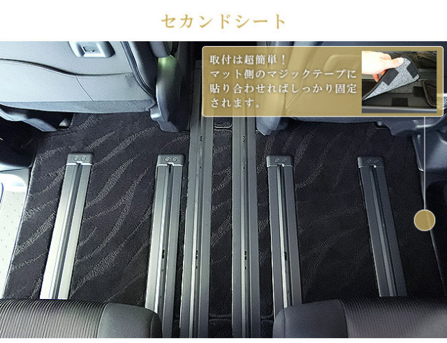 セレナc27フロアマットサイドステップマットラゲッジマットトラン