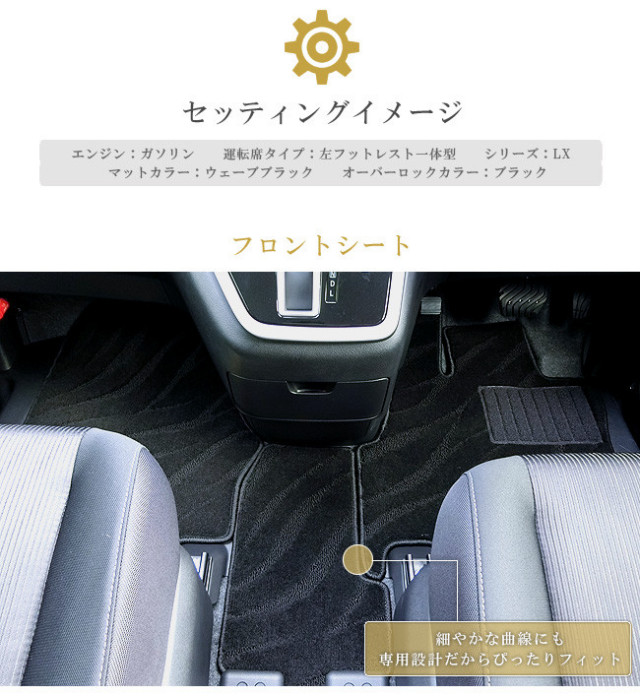 日産C27セレナイーパワーe-POWERフロアマット+ステップマット+ラ