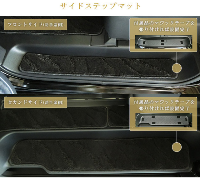 日産C27セレナイーパワーe-POWERフロアマット+ステップマット+ラ